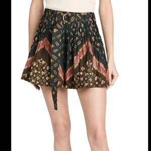 NWT! Ulla Johnson Marianna Patterned Shorts